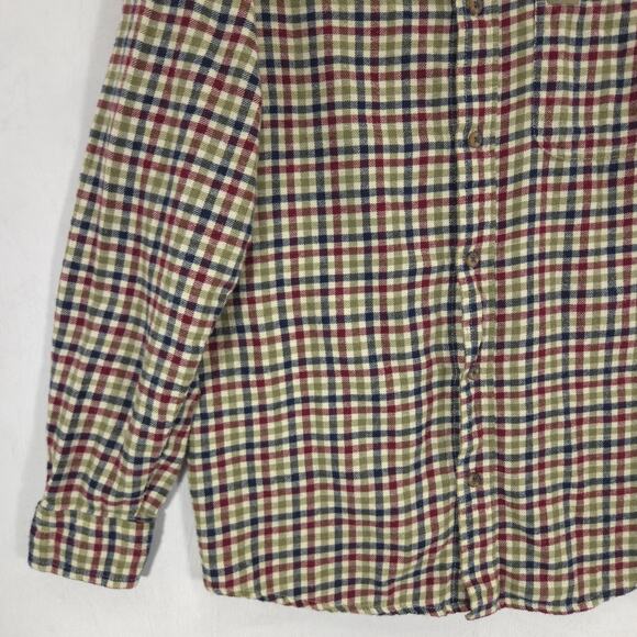 Realtree Flannel Shirt Mens S Multicolor Check Casual Long Sleeve Button Down - Picture 4 of 11